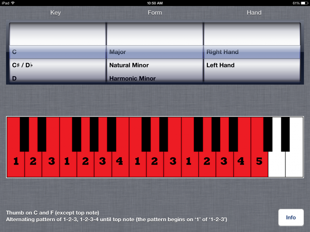 Visual Piano Scales App Review | Piano with Lauren