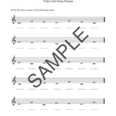 Note Naming Worksheets PDF | Piano with Lauren