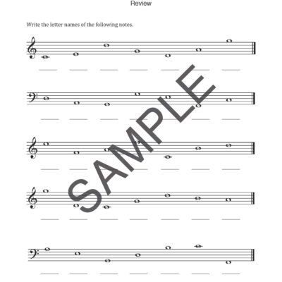 Note Naming Worksheets PDF | Piano with Lauren