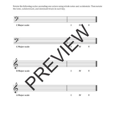 Ready For Theory® Level 1 Piano Workbook 