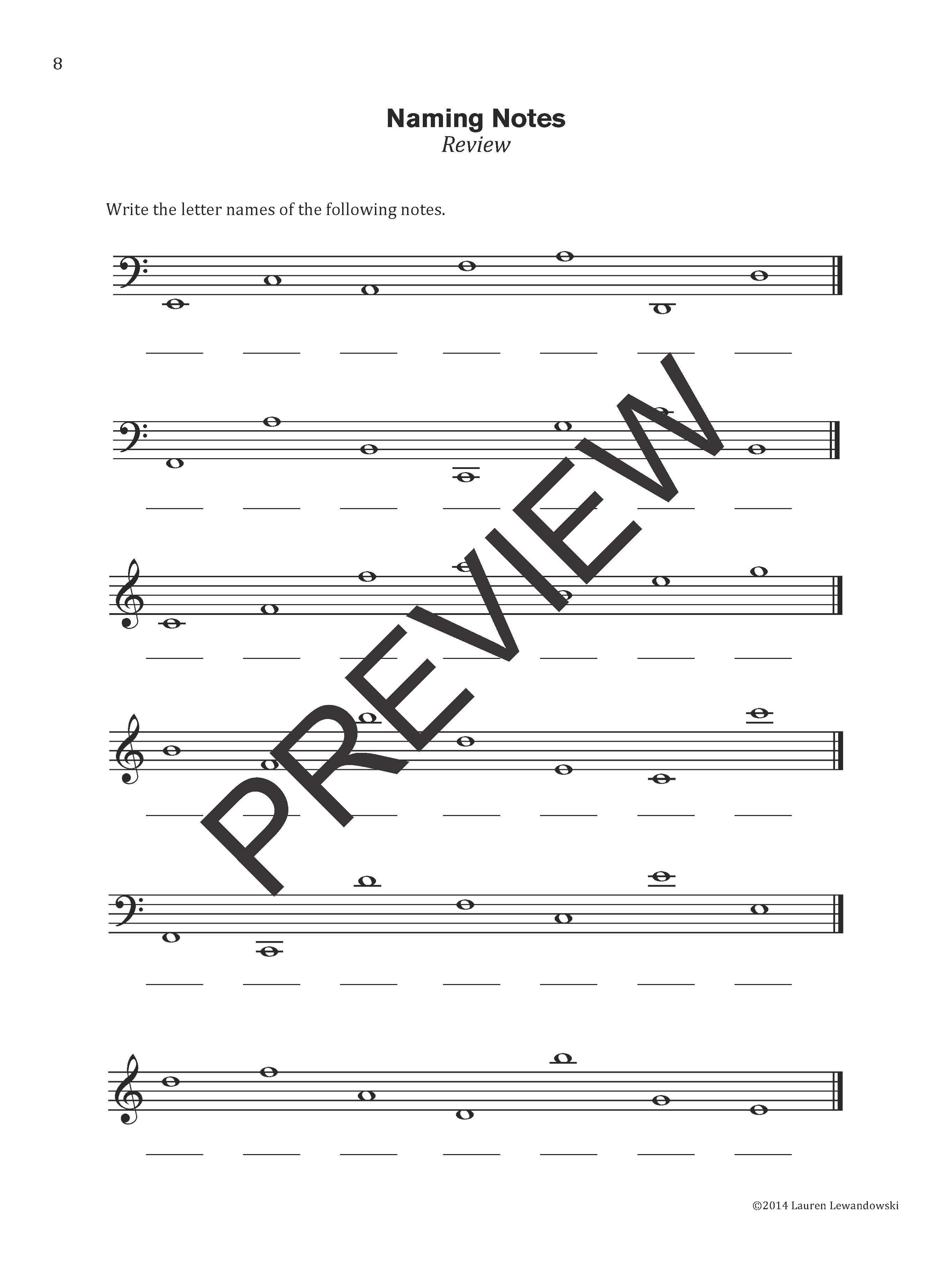 Ready for Theory | Piano Workbook Level 1