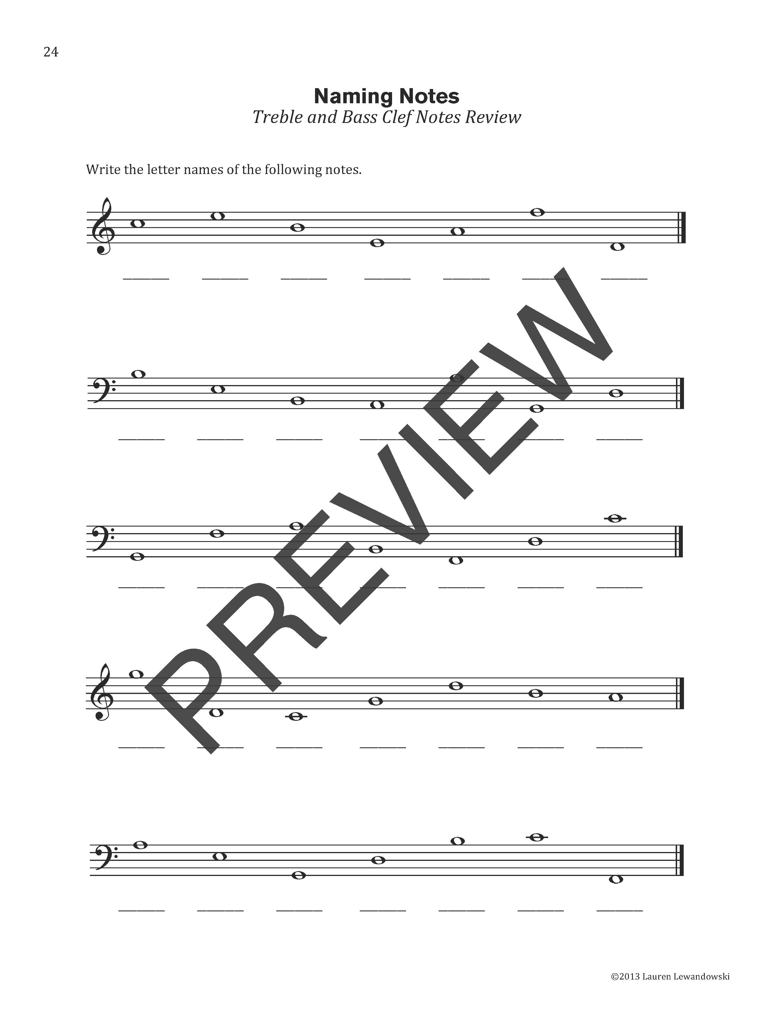 Ready for Theory | Prep A Piano Workbook