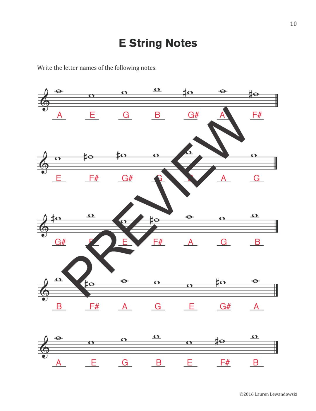 Violin Note Speller For Beginners Pdf Download Violin Worksheets 2576