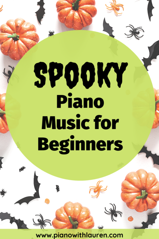 Halloween Piano Music for Beginners Piano with Lauren Blog