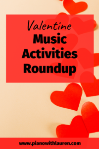 valentine music activities