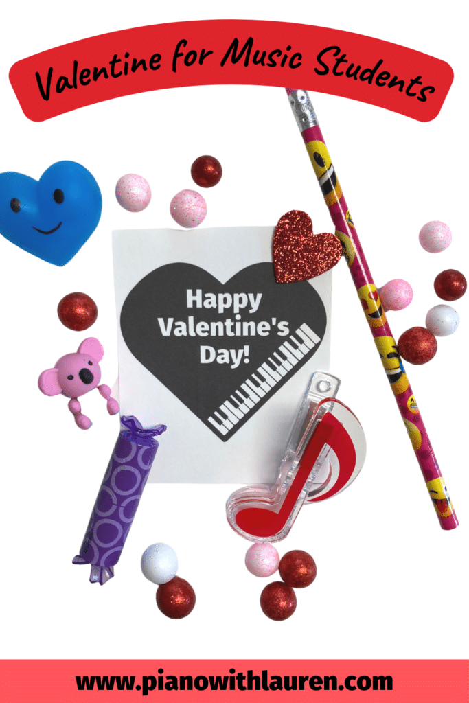 valentine for music students