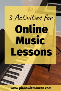 activities online music lessons