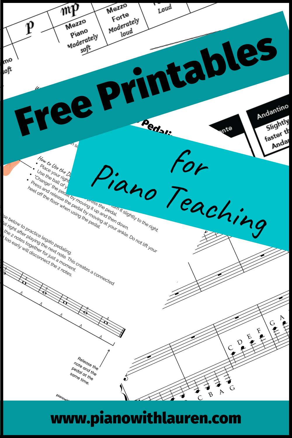 free printables piano teaching Piano with Lauren