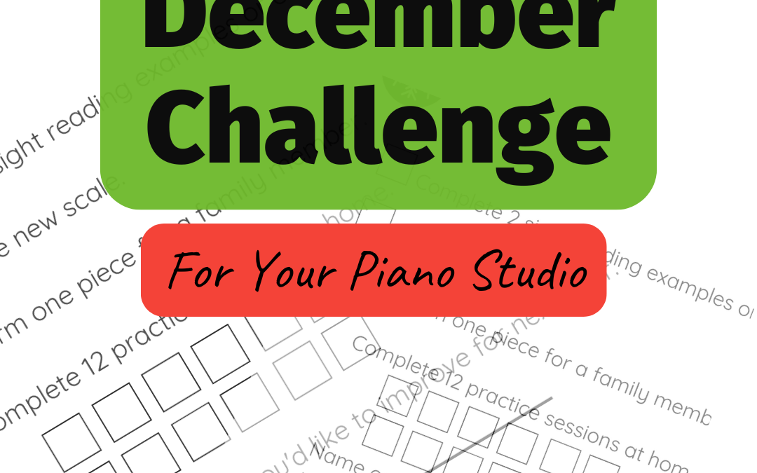 December Studio Challenge