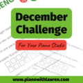 December studio challenge