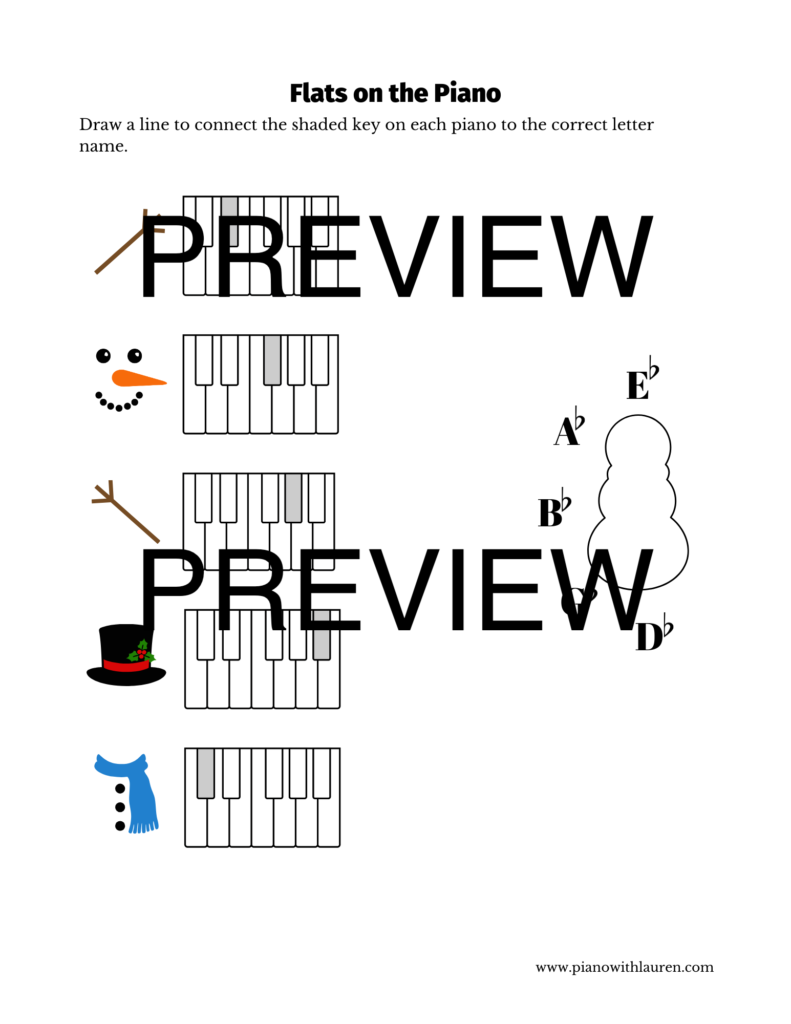 winter music worksheets set 2